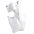 thumbnail image 4 of Exhibidor de joyas de busto femenino, soporte para colgantes, busto, vestidor, tienda, handicrons EstiloA-L Blanco, 4 of 8