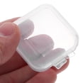thumbnail image 3 of HOMEMAXS 80pcs  Small Clear Earplug Case Plastic Storage Containers Bead Organizer Earplug Cases, 3 of 8