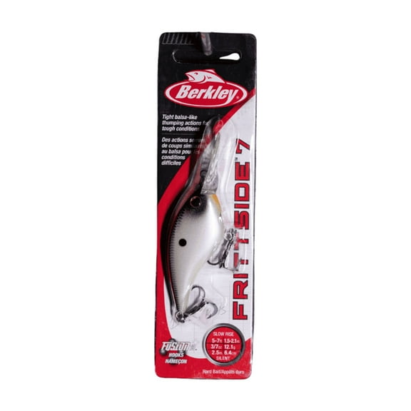 Berkley Frittside Fishing Lure, Midnight Pearl, 3/7 oz