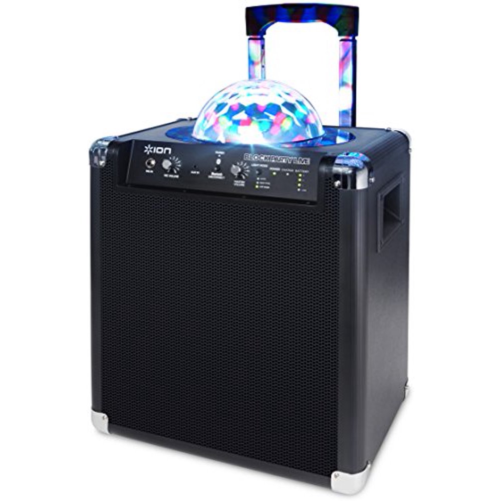 ION Audio Block Party Live 50 Watt Portable Bluetooth Speaker System