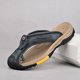 thumbnail image 1 of Zapatillas de hombre estilo piel de vaca para uso al aire libre, chanclas Baotou de verano de talla grande, sandalias de playa para exterior, 1 of 6