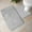 gray, variant on EDHITNR Bathroom Rugs Sets 2 Piece, U Shaped Toilet Mat Bath Mat Set, Enlarged Thickened Non Slip PVC Backing Microfiber Shag Rug for Bathroom Floor Decoration, Light Blue