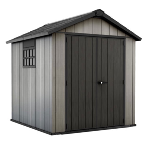 Keter Oakland 757 Duotech Shed, Grey