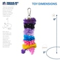 thumbnail image 2 of Apilador de pajitas Prevue Pet Products Calypso Creations para pájaros, 2 of 7