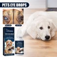 thumbnail image 2 of pet eye drops for cats and dogs to remove tear stains, relieve eye discomfort, gently clean facial eye drops, 2 of 5