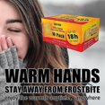 thumbnail image 1 of 10pcs Baby Heating Paste Pads Body Warmer Cold Proof Winter Safe Home, 1 of 4