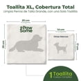 thumbnail image 3 of MAGMALIFE Toallitas Húmedas Biodegradables para Perros, 100% Suaves con Textura para Mejor Limpieza 20x20cm, 100 Piezas, Tapa Dura, Suaves, Hipoalergénicas, Ecológicas, Material Resistente y Seguro, 3 of 8