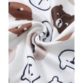 thumbnail image 7 of Yaoqi 12 Months Infant Baby Boys T-shirts 3 Packs 18 Months Cotton Basic Active Tops Tee Bear Tunic Shirts 3pcs Multicolor, 7 of 7