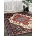 thumbnail image 3 of Ahgly Company Machine Washable Indoor Rectangle Traditional Rosy Pink Area Rugs, 7' x 10', 3 of 7