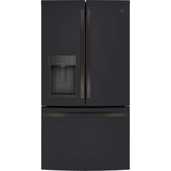 GE Appliances Energy Star 27.7 cu Ft. Freestanding French-Door Refrigerator 385 lb