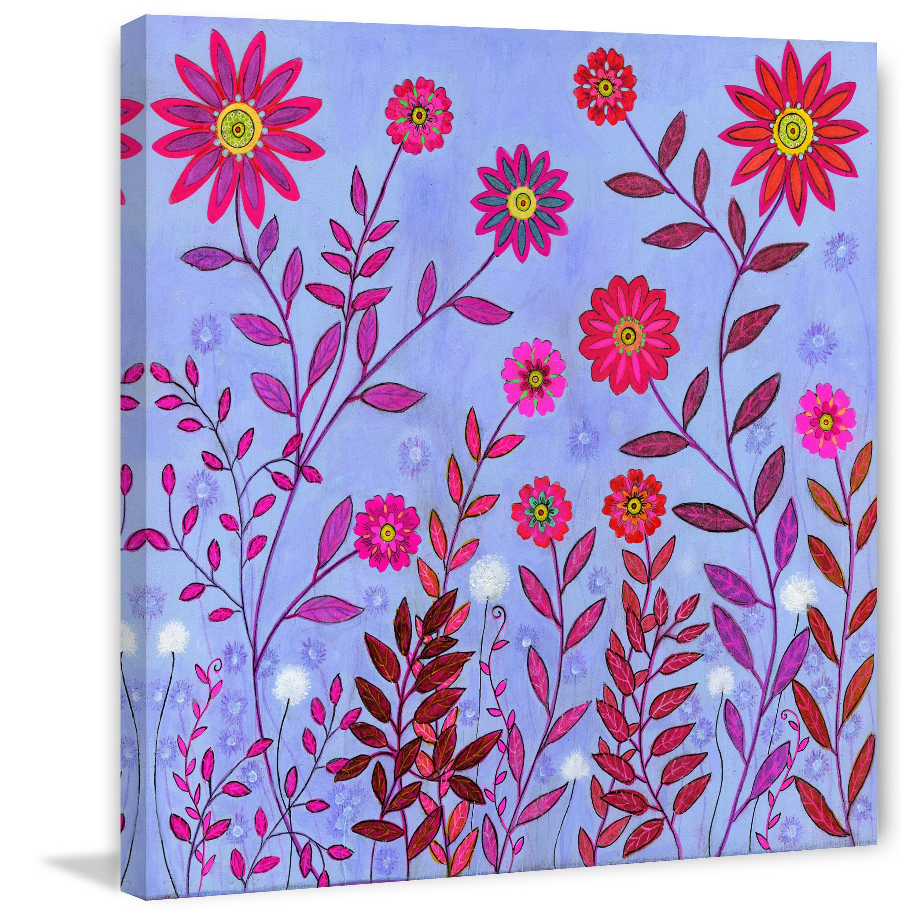 Marmont Hill "Sundance" by Sascalia Painting Print on Wrapped Canvas