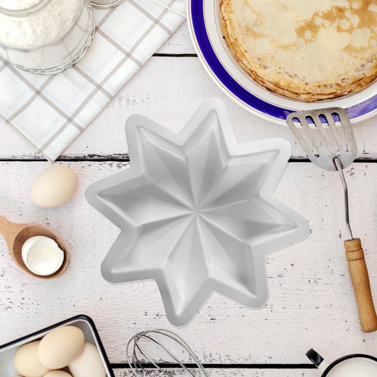 1 chef's star-shaped cake pan-8-inch baking hexagonal shape