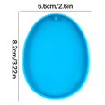 thumbnail image 3 of OUSITAID Home Essentials  Easter Keychain Mold Keyring Pendant Epoxy Resin Molds Easter Silicone Mold Easter Decorations Clearance, 3 of 3