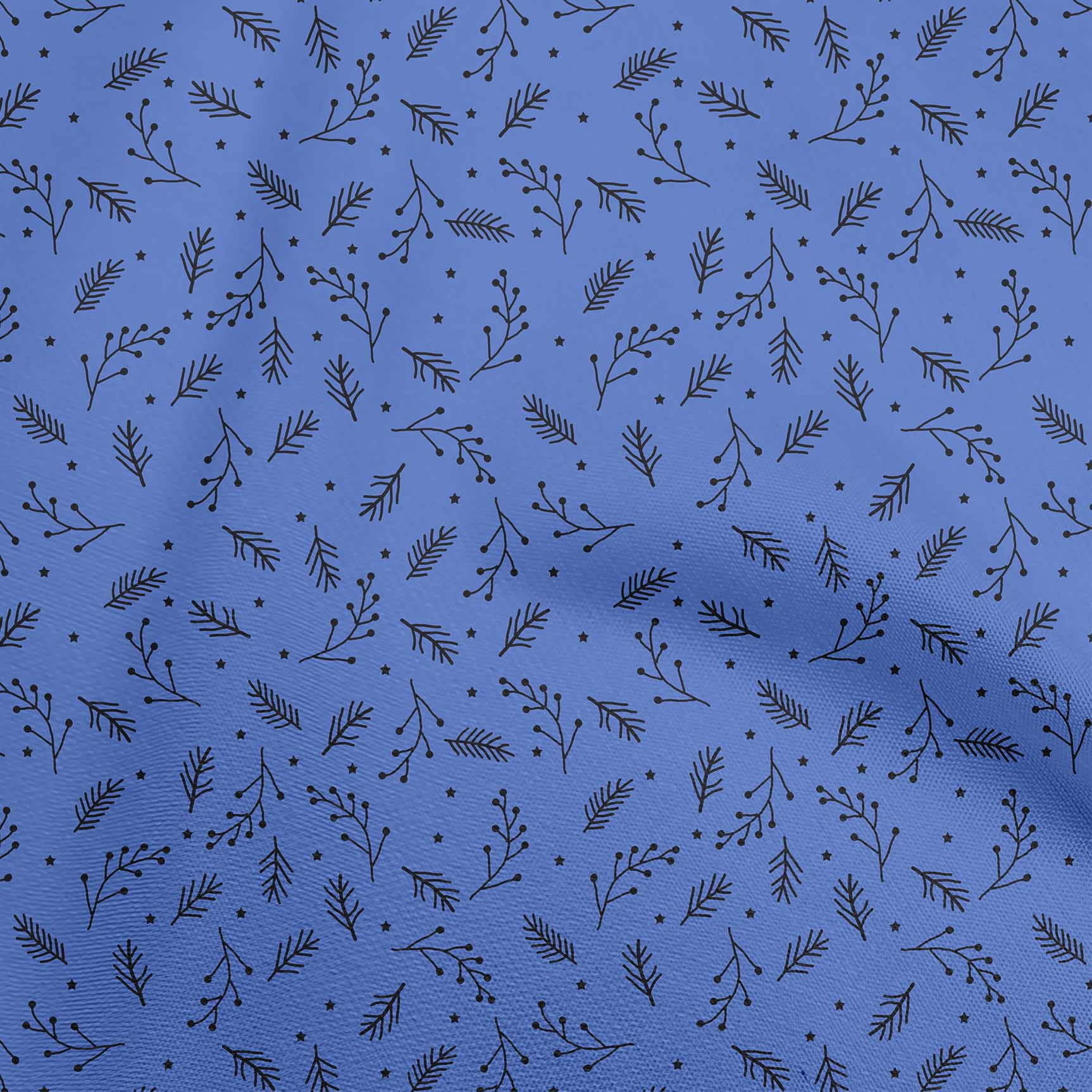 oneOone Velvet Dark Mustard Fabric Christmas Sewing Material Print Fabric By The Yard 58 Inch Wide