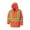 Orange, variant on Pioneer Hi Vis Waterproof Safety Jacket for Men - High Visibility Rain Gear for Work - Reflective Tape - Class 2 - Orange