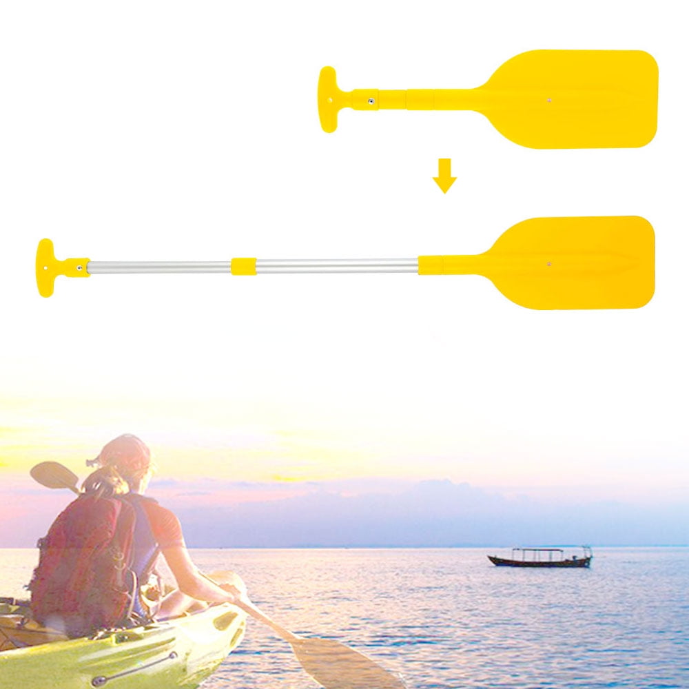 Jashem Boat Oars 2 Pieces Kayak Paddles Detachable Canoe Paddle Inflatable Boat PVC Oar Water Sports Accessory