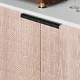 thumbnail image 4 of Strafriture Coffee Bar Cabinet with Storage, Fluted Wine Cabinet with Wine Rack & Glass Holder, Buffet Sideboard Liquor Cabinet for Kitchen, Dining Room, Living Room, Walnut, White, 4 of 13
