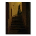 thumbnail image 2 of Trademark Fine Art "Caroline On The Stairs" Canvas Wall Art by Caspar Friedrich, 2 of 2