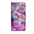 thumbnail image 5 of Feishell for Google Pixel 7 Slim Wallet Case with Fashion Colorful Pattern Painted,Luxury PU Leather Magnetic Flip Stand Card Slots Pocket Phone Case,Butterflies & Flowers, 5 of 8