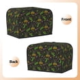 thumbnail image 3 of Fotbe Carnival Mardi Gras3 for Two Slice Toaster Cover, Fingerprint Protector, Super Soft Appliance Cover And Dust Cover,Bread Dust Cover & Fingerprint Protection, 3 of 7