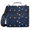 thumbnail image 2 of Zipper Binder Graffiti Stars 1.5 Inch Binder Folder Bag with Shoulder Strap and Handle, 2 of 8
