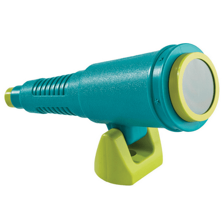 Blue Rabbit Play Mega Telescope for Outdoor Playsets, Turquoise/Lime Green