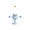 Light Blue, variant on Interactive Cat Puzzle Toy Leaking Feeder, Interactive Suction Cup Spring Toy for Indoor Cats, Clever Mentally Stimulating Treating Game for Boredom Relief, Slow Feeding Station