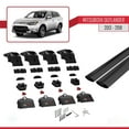 thumbnail image 4 of Compatible with Mitsubishi Outlander 3 2013-2018 ACE-2 Car Roof Rack Cross Bar Black Aluminium 2 Bars, 4 of 9