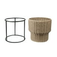 thumbnail image 4 of Better Homes & Gardens cache-pot celeste avec support, 4 of 8