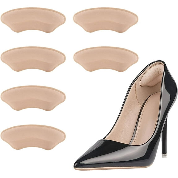 Heel Pads for Shoes That are Too Big, Heel Grips for Womens Men Shoes, Shoe Heel Cushions Inserts for Loose Shoes, Heel Slipping, Blisters