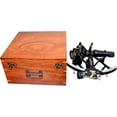 thumbnail image 6 of Tamaya 9" Nautical Sextant – Vintage Marine Instrument w/ Box, 6 of 6