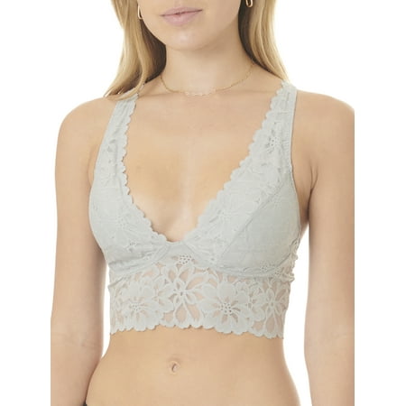 

No Boundaries Juniors Longline Lace Bra