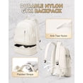 thumbnail image 4 of Mochila deportiva VENATIN para mujer y hombre, impermeable, color beige, 4 of 9