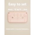thumbnail image 4 of 1pc Multi-functional LED Alarm Clock Without Batteries, Creative Electronic Digital Clock For Student Desktop Home Table, 4 of 4