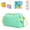 Light Green, variant on Waterproof Silicone Bag for Beach Pool Travel, Leakproof & Durable Lightweight Travel Pouch, Easy to Clean, Summer Handheld Storage Bag Washable for Beach Hiking Camping,Mint green