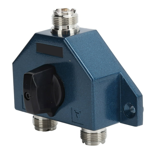 Antenna Switch Antenna Switch 2 Position Antenna Switch Switch For Ca-201 Antenna Antenna Switch Zine Alloy 2 Position Adapter Converter Connector For CA-201 Antenna