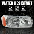 thumbnail image 6 of Spec-D Tuning Chrome Passenger Right Side Headlight Compatible with 1999-2006 GMC Sierra 1500/2500/3500, Head Light Lamp Assembly, 6 of 6