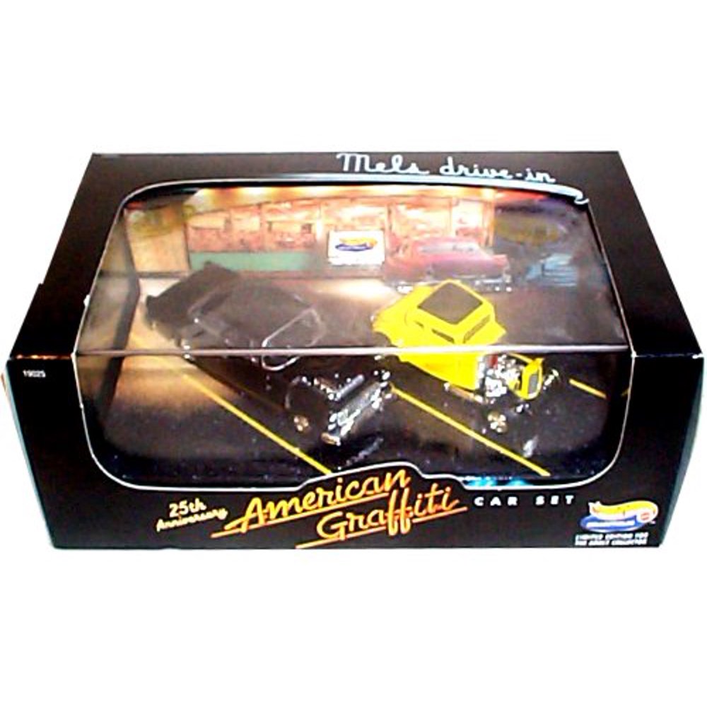 Hot Wheels AMERICAN GRAFFITI 25th Anniversary Diecast Car Set
