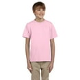 thumbnail image 1 of Hanes 5370 T-Shirt à Manches Courtes pour Garçons - Rose Pâle - Grand, 1 of 1