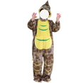 thumbnail image 2 of EnJoCho Kids Plush Animal Hooded Jumpsuit - Plush Hooded Outfit with Tail Detail for costum𝖾 Activities and Birthday Theme Parties, 2 of 4
