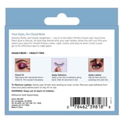Salon Perfect Cloud 3D Curl Fluffy Fake Lashes False Eyelashes, 600, Brown and Black Fibers, 2 Pairs