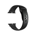thumbnail image 6 of Posh Tech Black Silicone Replacement Apple Watch Band (Fits All Models), 6 of 6