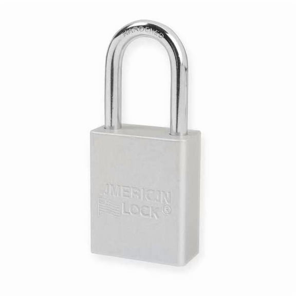 American Lock Lockout Padlock,KA,Silver,1-7/8"H A1106KACLR51252