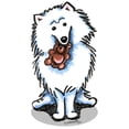 thumbnail image 3 of CafePress - American Eskimo Dog Large Mug - 15 oz Ceramic Large White Novelty Mug, 3 of 6