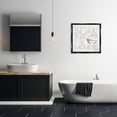 thumbnail image 2 of Stupell Industries Vintage Bathroom Soak Phrase Typography Painting Black Floater Framed Canvas Art Print Wall Art, 25 x 25, 2 of 9