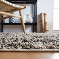 thumbnail image 4 of SAFAVIEH Natura Nadia Geometric Cotton Area Rug, Black/Ivory, 4' x 6', 4 of 8