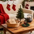 thumbnail image 4 of Christmas Reindeer & Heart Metal Candlestick - Table Centerpiece with Wreath & Red Berries - Festive Holiday Decor Enhancing Warm Ambiance for Christmas Gatherings & Home Tables, 5.31*4.33in, A, 4 of 6