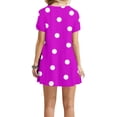 thumbnail image 4 of Vestidos de Verano de Mujer Cuello Redondo Manga Corta Impreso, Ligero Y Cómodo Vestidos Casuales para Mujeres, 4 of 4