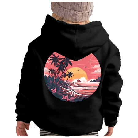 

Children Hoodies for Girls Letter Print Pullover Sweatshirt Casual Hoodie for Girls Outerwear Hoodie Hoodies for Teen Girls 3-4 Years