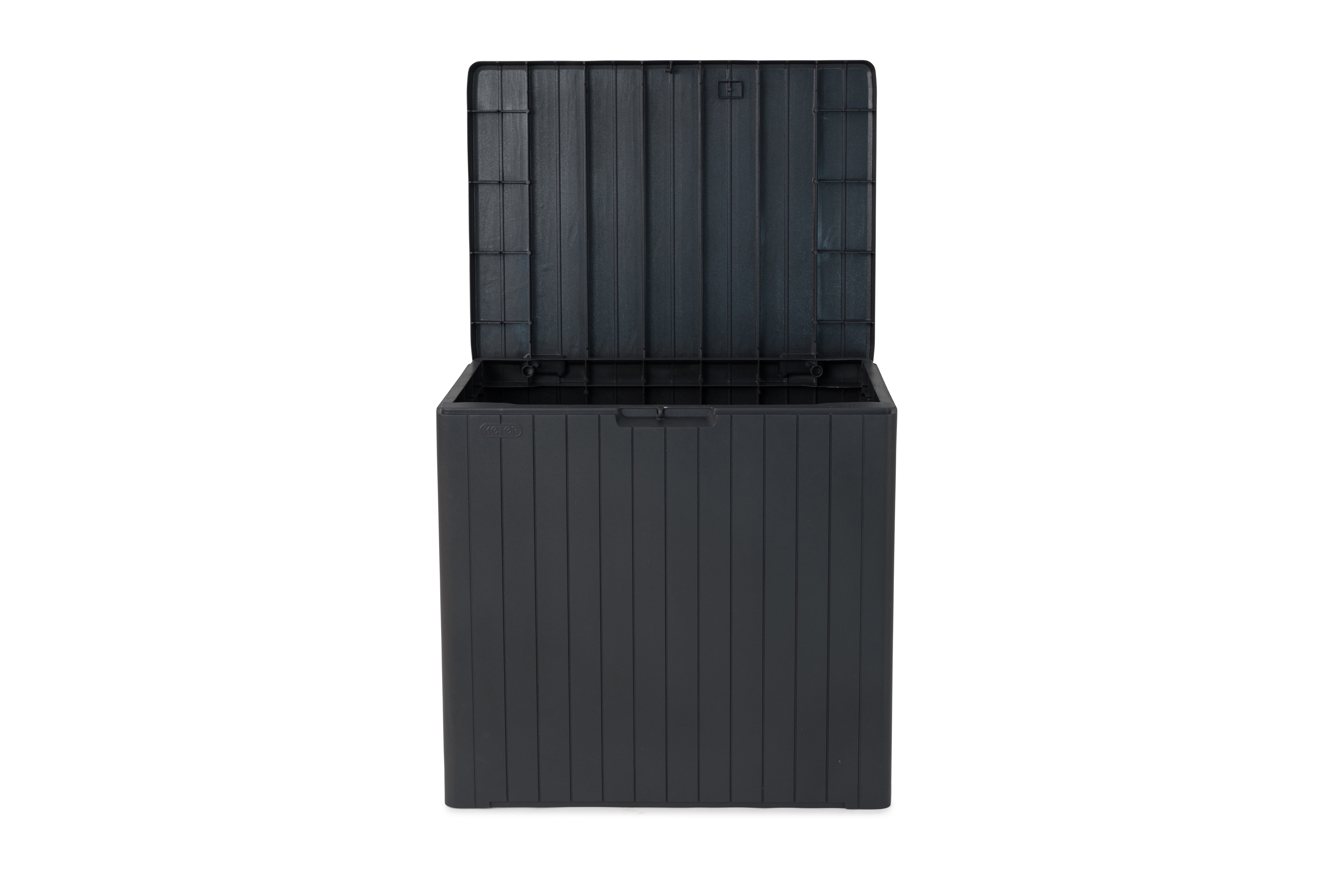 Keter City Outdoor 30 Gallon Durable Resin Outdoor Deck Box for Storage Organization, Gray